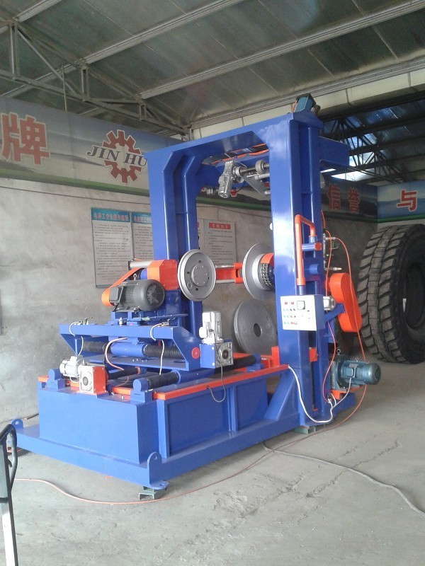 Used tyre retreading machine line
